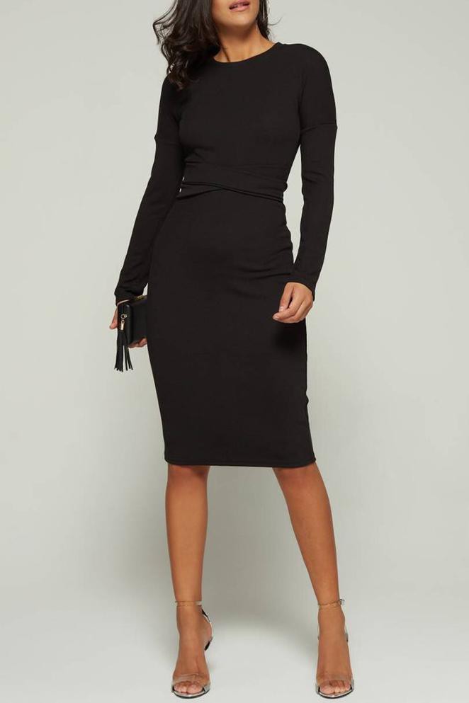 SAINT WRAP DRESS - Fashion Flash Boutique